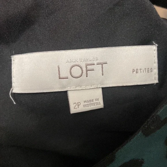 Loft leopard print dress (2P) - Picture 3 of 4